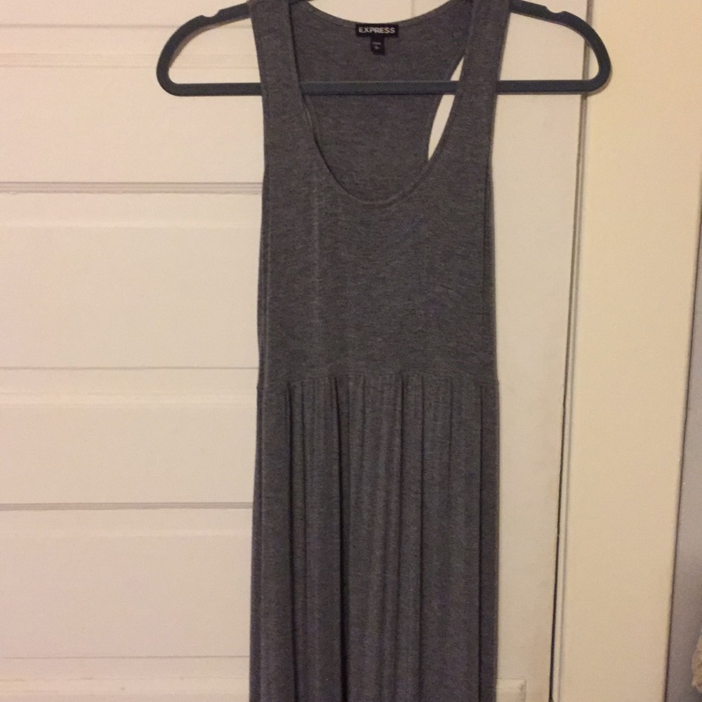 Stretchy Express maxi dress with tiered bottom